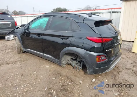 2019 Hyundai Kona Limited z USA, uszkodzony, nr VIN KM8K33A58KU354416